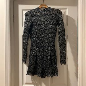 Nightcap long sleeve lace play suit  size 1 NWT